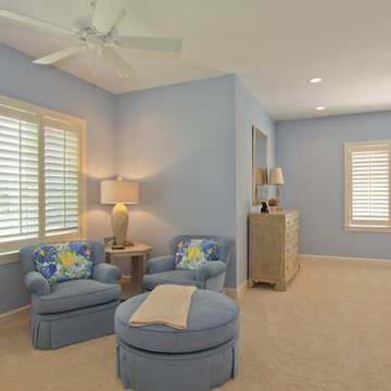 Two Story Home Addition Bonita Springs, Fl - Guest Quarters Seating Area