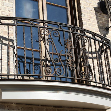 Wrought Iron Balcony Railings