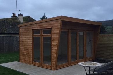 This is an example of a garden shed and building.