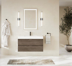 LED mirrors vs. Sconces | Houzz Forum