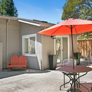 Exterior of San Ramon Art Studio Home Addition