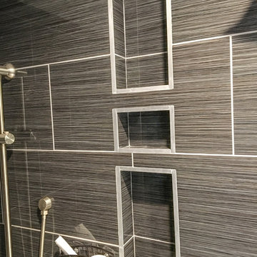 Large Walk-in Curbless Shower