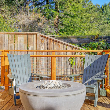 Thermory Deck Project in Berkeley Hills