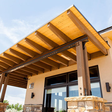 The Bookcliff Modern - Contemporary Covered Patio
