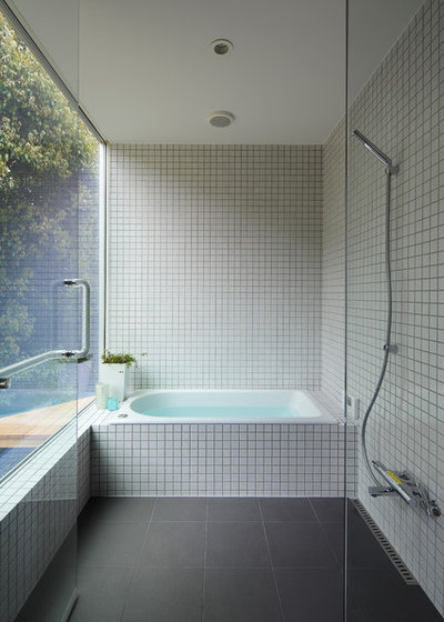 モダン 浴室 by 藤山建築デザイン事務所