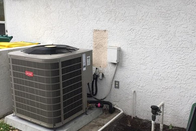 Customer Central Air Conditioning System Installations