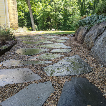 Bluestone and Gravel Walkway Renovation
