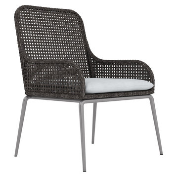 Bernhardt Antilles Wicker Outdoor Arm Chair