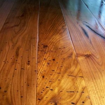 Photo Gallery of several reclaimed flooring projects