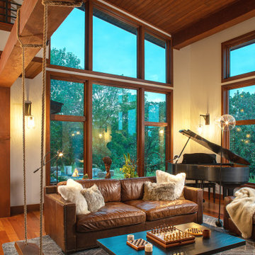 Nebraska Timber Frame Home- Elkhorn River Residence