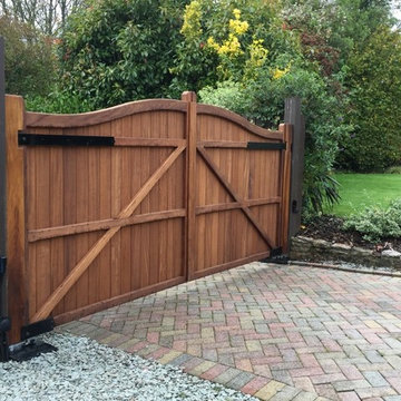 Entrance Gate - Rear view - The Berkshire design