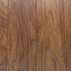 Hand-Scraped Light Hickory Laminate Flooring - Laminate Flooring