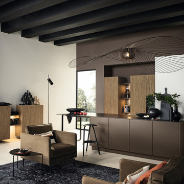 Holzdekor gerillt - die neue Artline Stripe Wood Choco