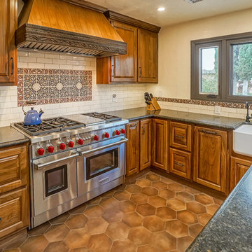 Another Angle. Notice the uncovered sink, and the remarkable view...
