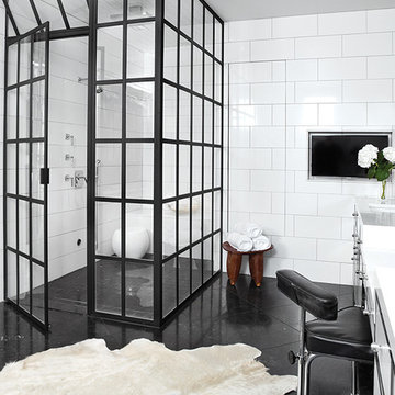 Divided Lite Shower Enclosure