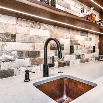 McLean Modern Basement
