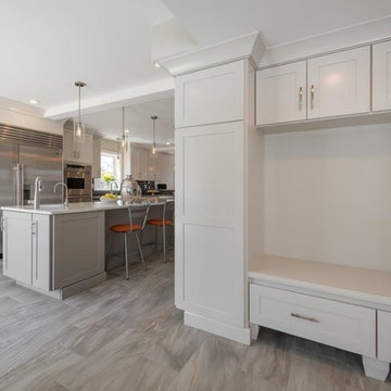 Modern White Kitchen Remodel in Salt Lake City, UT