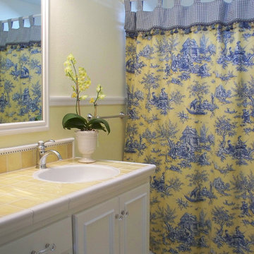 French Country Guest Bathroom