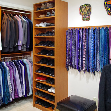 A Men's Closet In Sacramento, CA