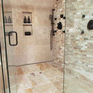 LUXE Square Pattern Linear Drain