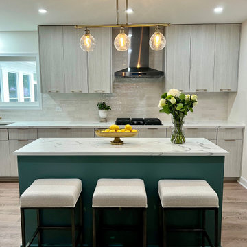 Streamlined Modern Kitchen