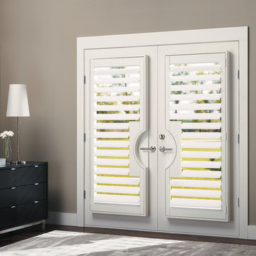 Hunter Douglas Shutters for French Doors