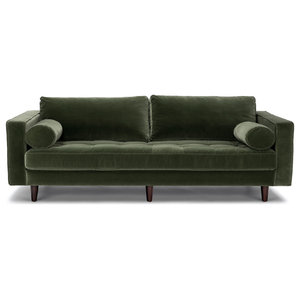 Brady Home Dark Grey Sofa - Traditional - Sofas - by Brady Furniture  Industries | Houzz