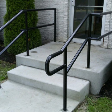 Balcony rails, handicap ramps, custom stairs, deck rails