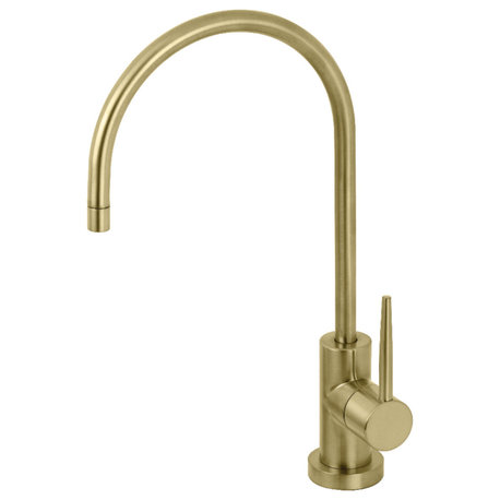 KS8197NYL New York Single-Handle Cold Water Filtration Faucet, Brushed Brass