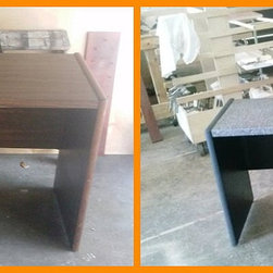 2016 Desk Refinishing - Desks And Hutches