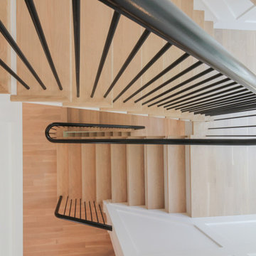 88_Clean & Modern Staircase, Arlington VA 22207