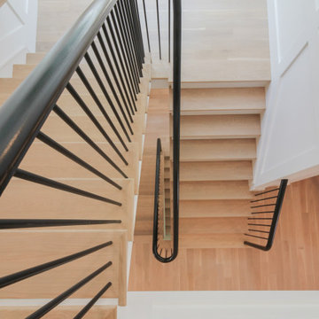 Project #88 | Clean & Modern Multistory Staircase