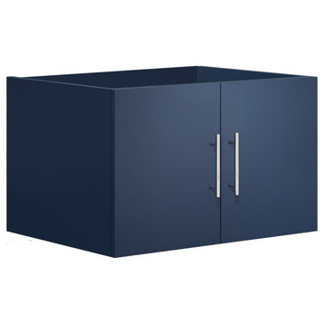 30" Navy Blue Vanity Cabinet Only