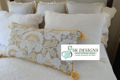 Custom bedding & pillows