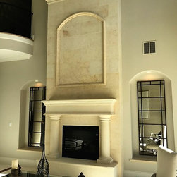Limestone @ Hollyspring - Fireplace Mantels