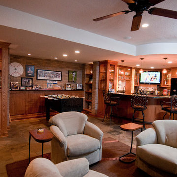 Lower Level Sports Bar in Genesee, WI.