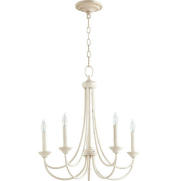 Quorum 6250-5-70 Brooks - 5 Light Chandelier in style - 22 inches wide by 23.5 i