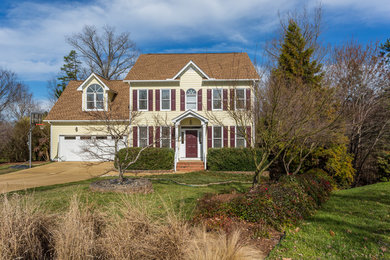 Traditional exterior home idea in Raleigh