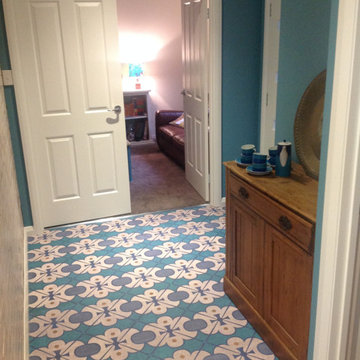 Homes in Australia with vinyl floor cloths