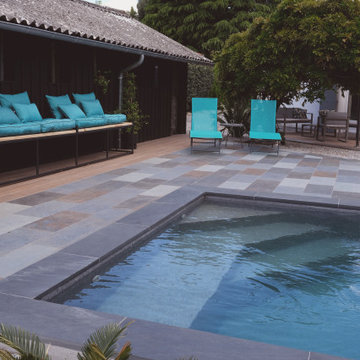Aménagement d'un jardin avec piscine