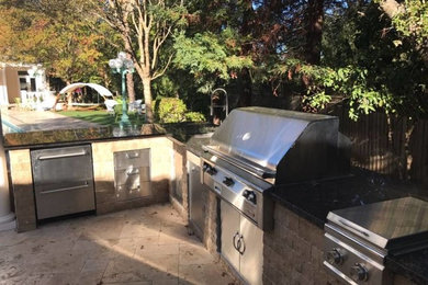 Backyard and outdoor kitchen remodeling near Los Angeles
