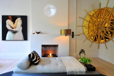 Eclectic living room photo in Other