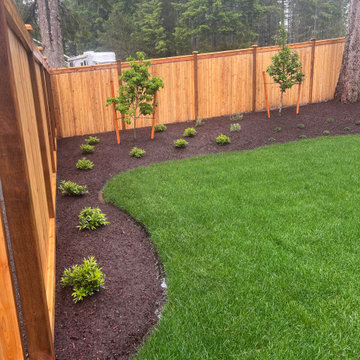 Home Surround - Fence, Plantings, Irrigation