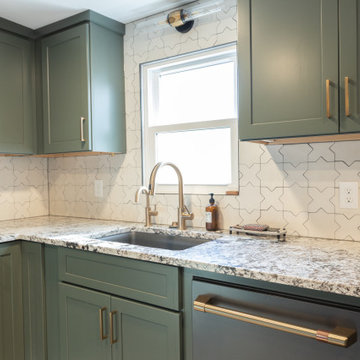 Storage-Focused Kitchen Remodel with Custom Pantry + Layout Reconfiguration
