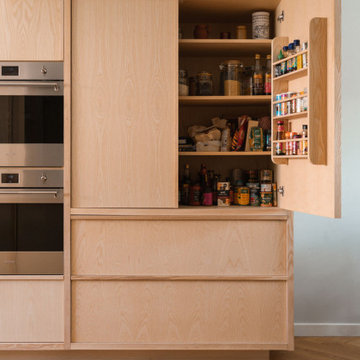 A Modern Ash Wood Kitchen in Sussex