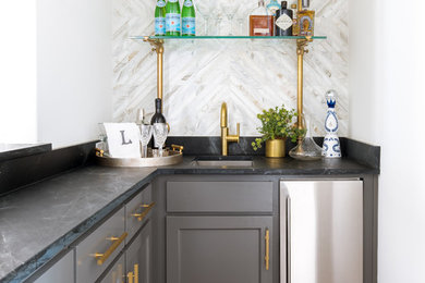 Inspiration for a home bar remodel in Nashville