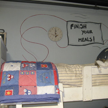 Bedroom for 6 year old twin boys.