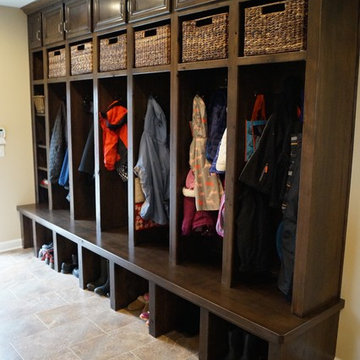 Mud room lockers