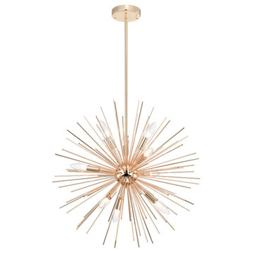Sargas 9-Light Sputnik Sphere Chandelier for Dining/Living Room