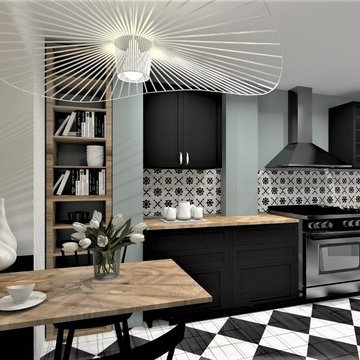 Projet de rénovation d'un appartement à Villeurbanne